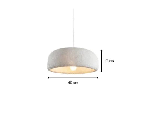 Lysera Minimalistische Hars Plafondlamp – Dimbare Moderne LED Designlamp met Zachte Warme Verlichting voor Rustige Interieurs