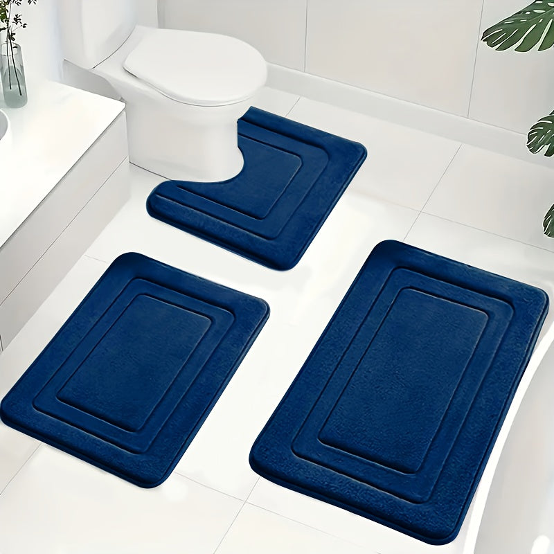 ComfortNest | Luxe Zachte Traagschuim Badmat Set 16