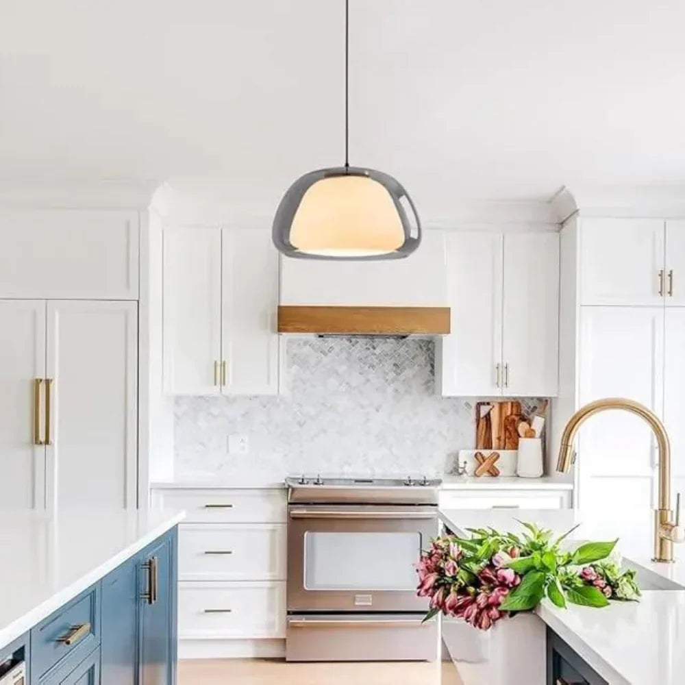 Moderne Glazen Hanglamp – Strakke Eleganties voor een Stijlvol Interieur