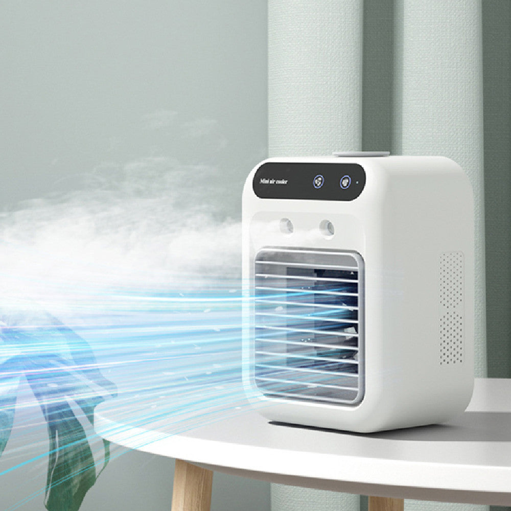 Draagbare Aircooler met Waterkoeling – USB Ventilator voor Binnen & Auto