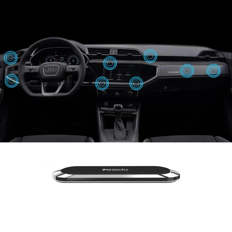Magnetische Telefoonhouder – Sterke Magneet & 360° Draaibaar – Voor Auto en Thuis