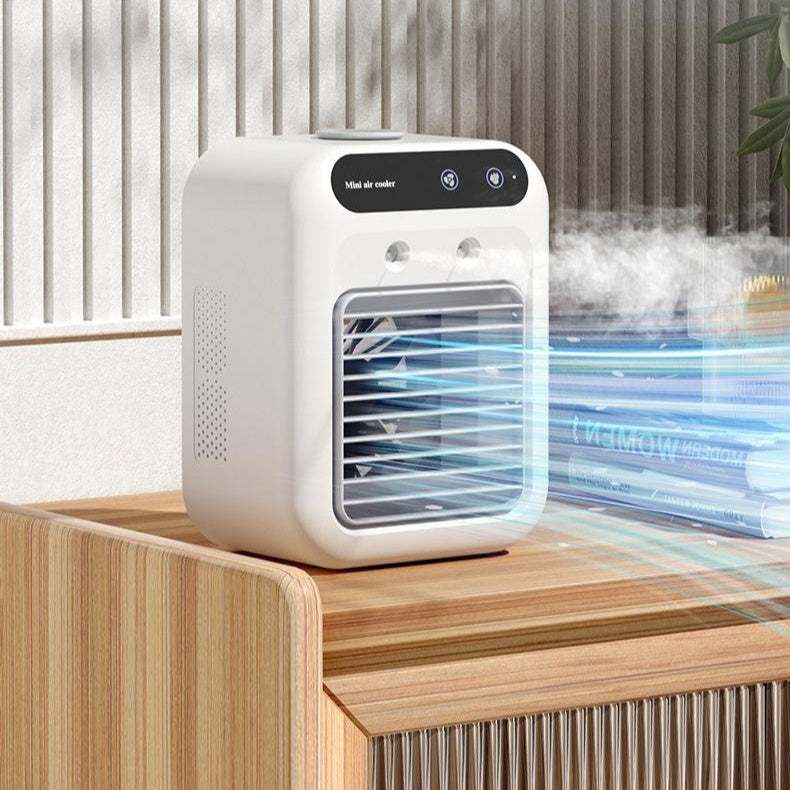 Draagbare Aircooler met Waterkoeling – USB Ventilator voor Binnen & Auto