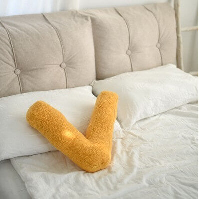 Alfabet Kussen - Decoratief Comfort voor Elke Ruimte | Kinderkamer, Woonkamer & Geschenk