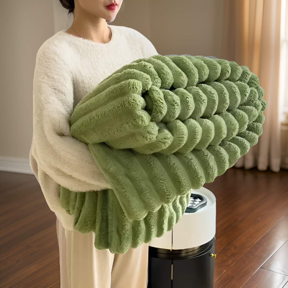 Luxe Pluche Fleece Deken voor Bank & Woonkamer – Zachte Warme Cozy Deken voor Sofa, Winter Deken in Verschillende Kleuren & Formaten