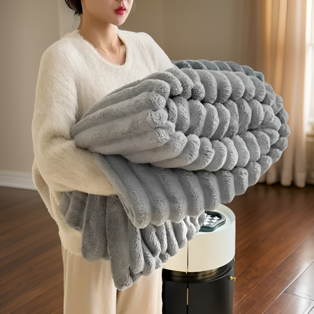 Luxe Pluche Fleece Deken voor Bank & Woonkamer – Zachte Warme Cozy Deken voor Sofa, Winter Deken in Verschillende Kleuren & Formaten