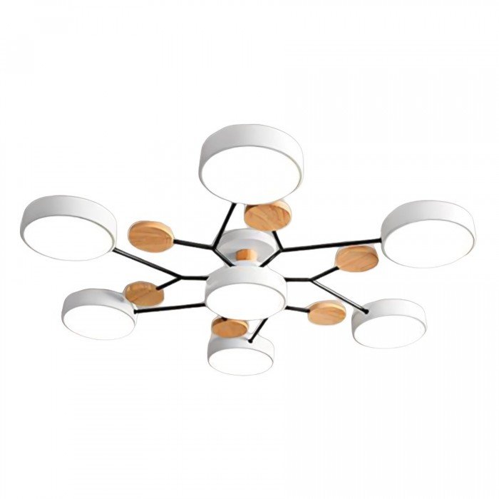 Ljusgren – Scandinavische LED Plafondlamp met Vertakte Vorm | Modern & Energiezuinig Ontwerp