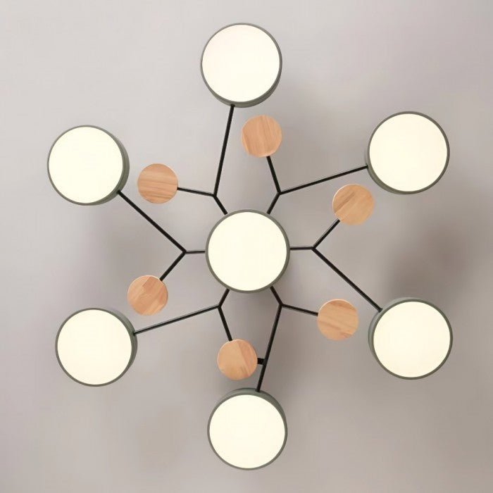 Ljusgren – Scandinavische LED Plafondlamp met Vertakte Vorm | Modern & Energiezuinig Ontwerp
