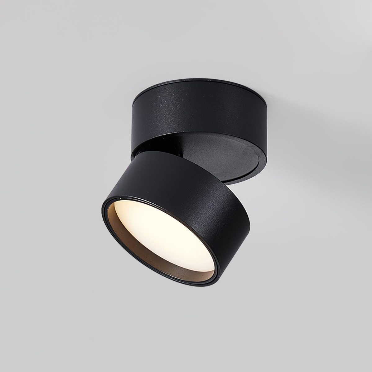 Set van 2 Moderne Opbouw Plafondlampen – Aluminium LED Verlichting met Warm Wit Licht | Dimbaar, Minimalistisch Design & Compact Formaat