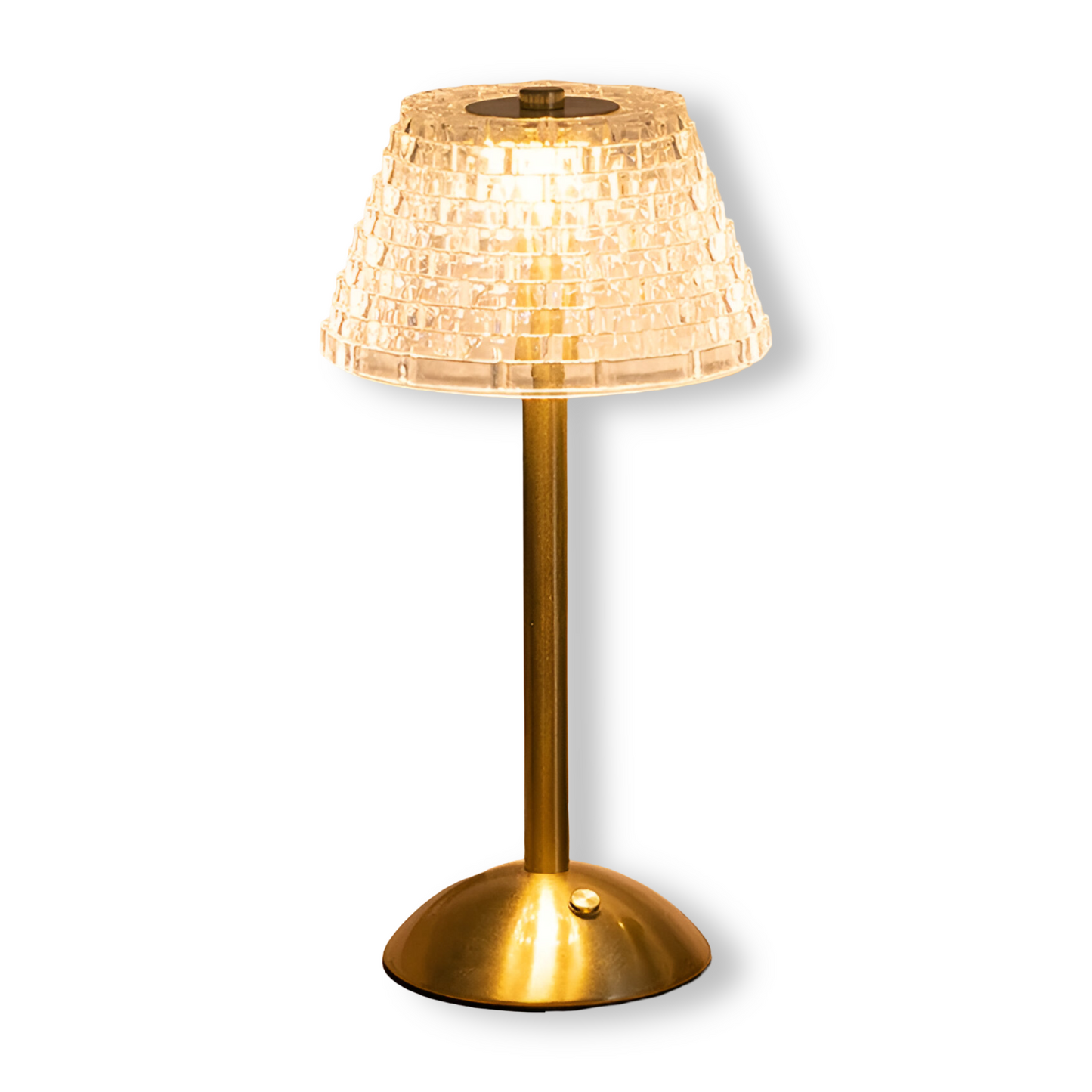 EleGlow tafellamp – vintage draadloze designlamp met touchbediening en 3 lichtstanden