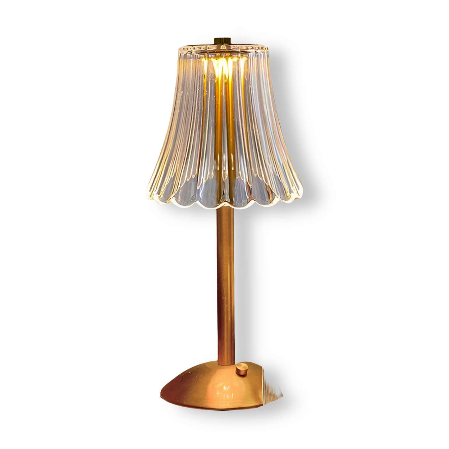 EleGlow tafellamp – vintage draadloze designlamp met touchbediening en 3 lichtstanden