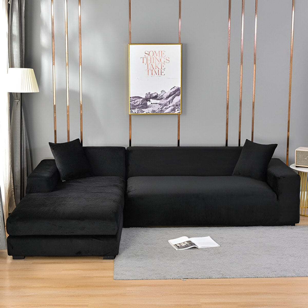 Luxe sofa hoes van fleece stof – Beschermhoes voor comfort & stijlvolle uitstraling