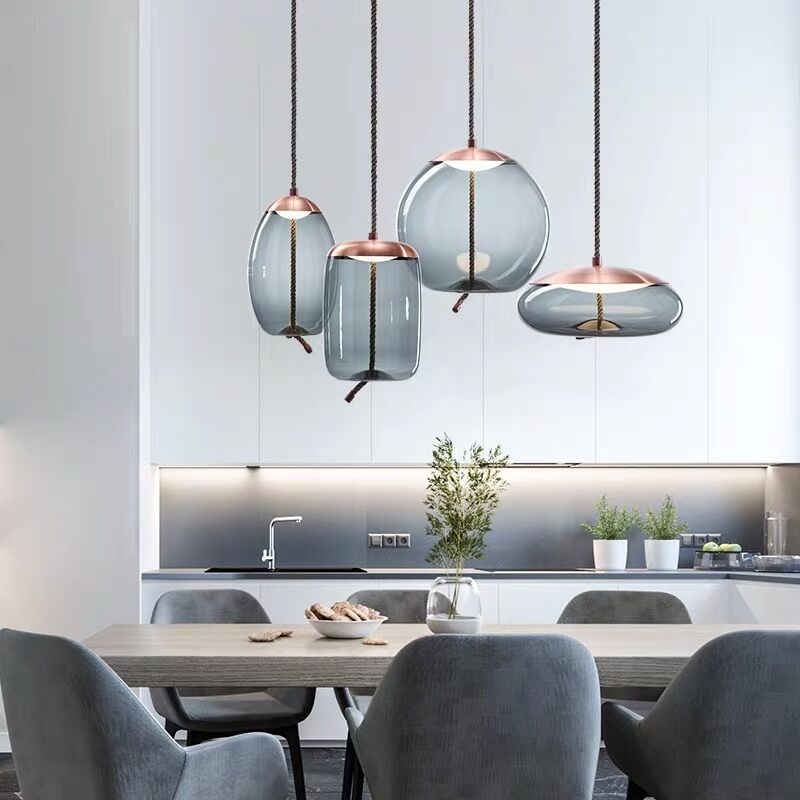 Design Hanglamp Rose Goud LED - Sfeervolle Verlichting voor Eetkamer