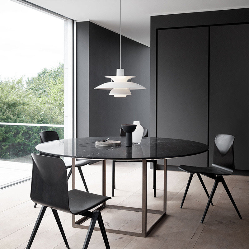 Multilayer Hanglamp – Driedelige Deens Designlamp van Aluminium | Moderne LED Hangverlichting voor Eettafel, Keuken of Woonkamer