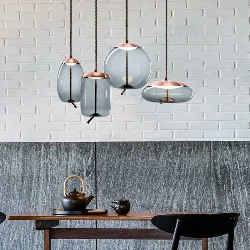 Design Hanglamp Rose Goud LED - Sfeervolle Verlichting voor Eetkamer