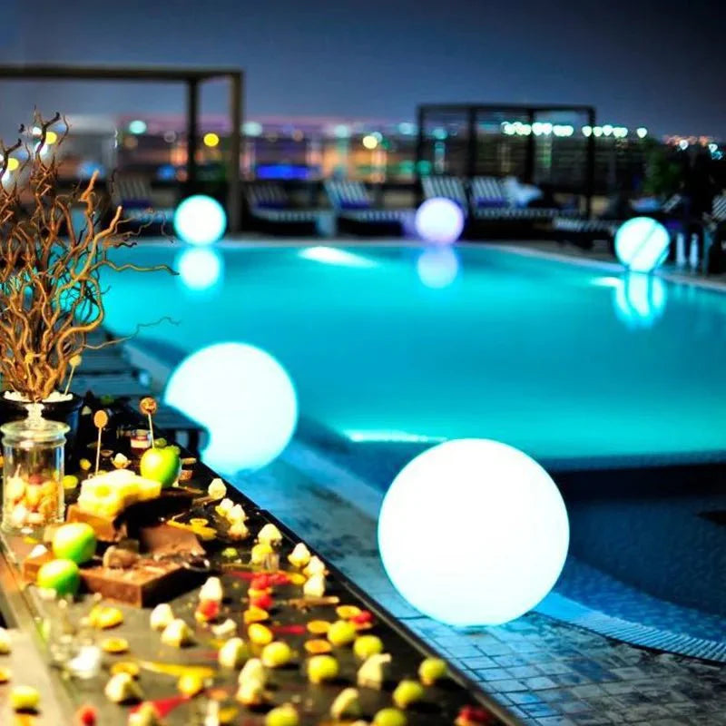 Aurora Garden Sphere – LED Buitenlamp met 16 Kleuren en Afstandsbediening