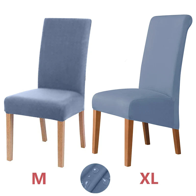 Aldera Waterdichte Stoelhoes – Elastische Beschermhoes tegen Vlekken & Vocht, Ademend, Wasbaar en Stijlvol voor Eetkamerstoelen