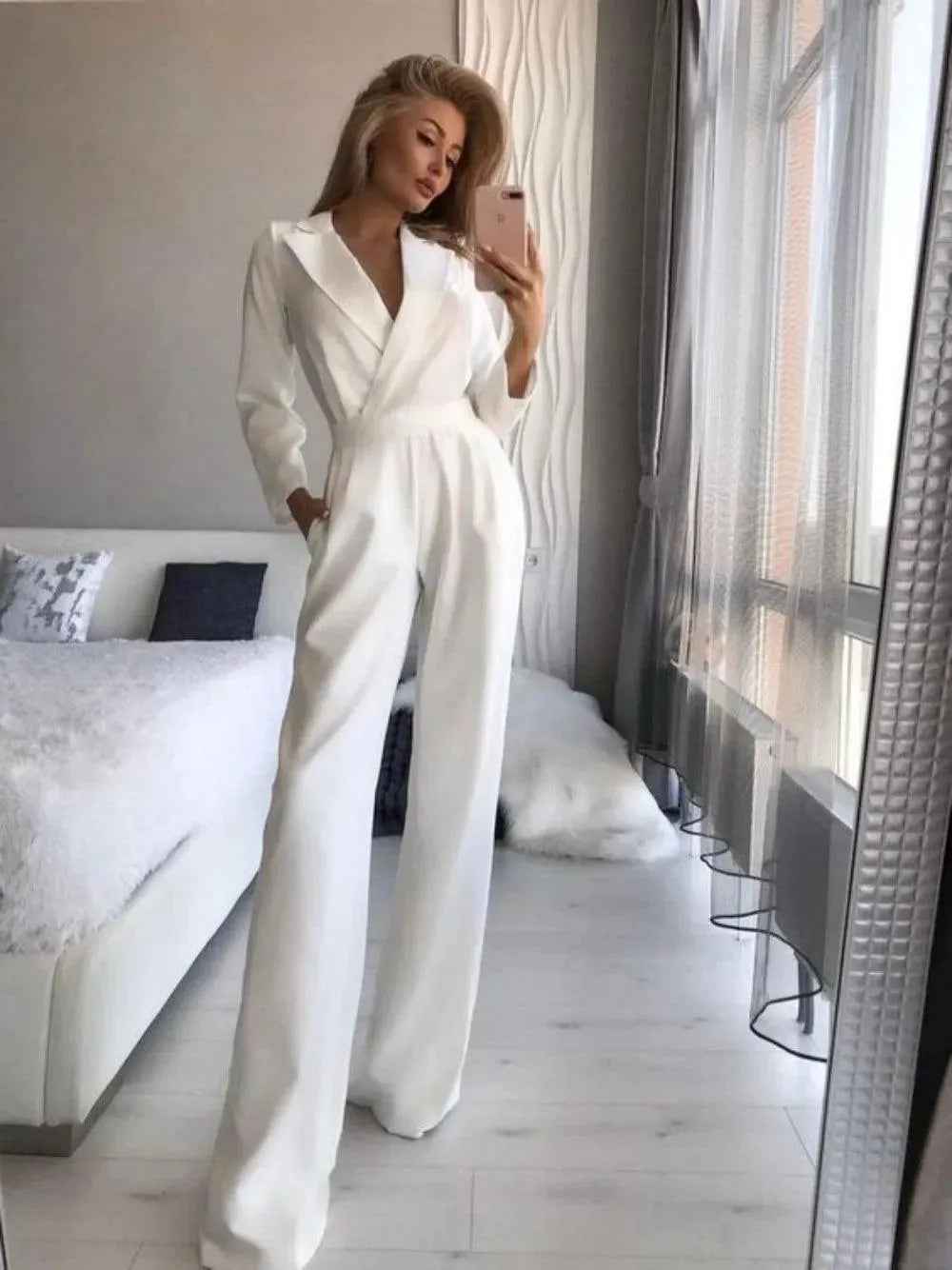 Emma | Elegante Lange Mouwen Jumpsuit 4