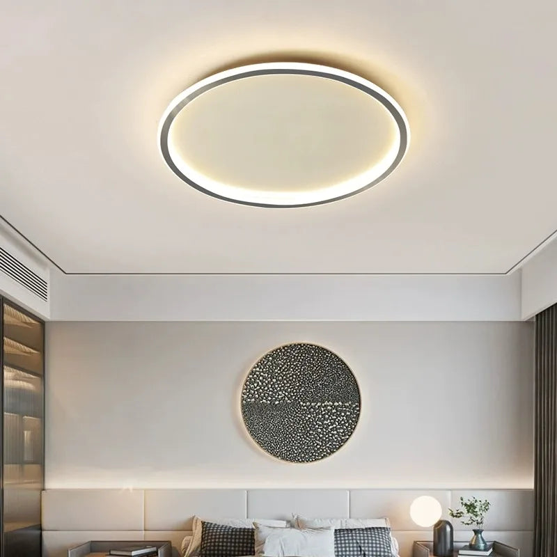 UltraThin LED Plafondlamp – Dimbare Ronde of Vierkante Lamp met Afstandsbediening