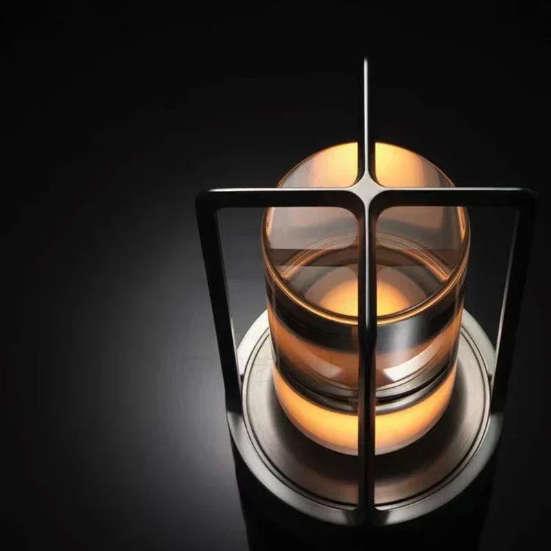 Lunero Draadloze Lantaarnlamp – Moderne LED Tafellamp voor Binnen & Buiten