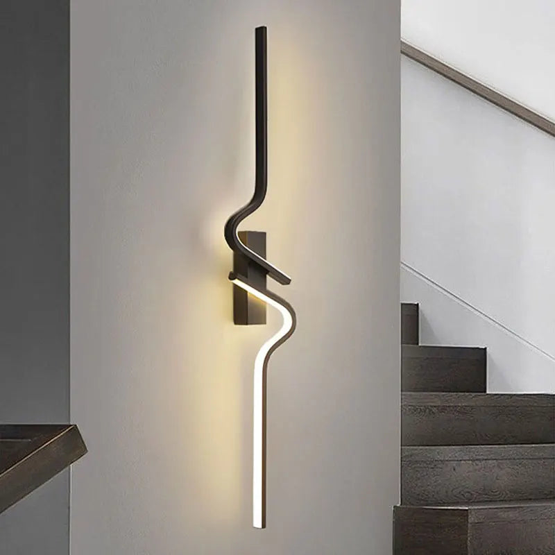 Nuvéo Up & Down LED Wandlamp – Moderne Dimbare Designlamp met Dubbele Lichtval, Energiezuinig & Perfect voor Slaapkamer of Hal