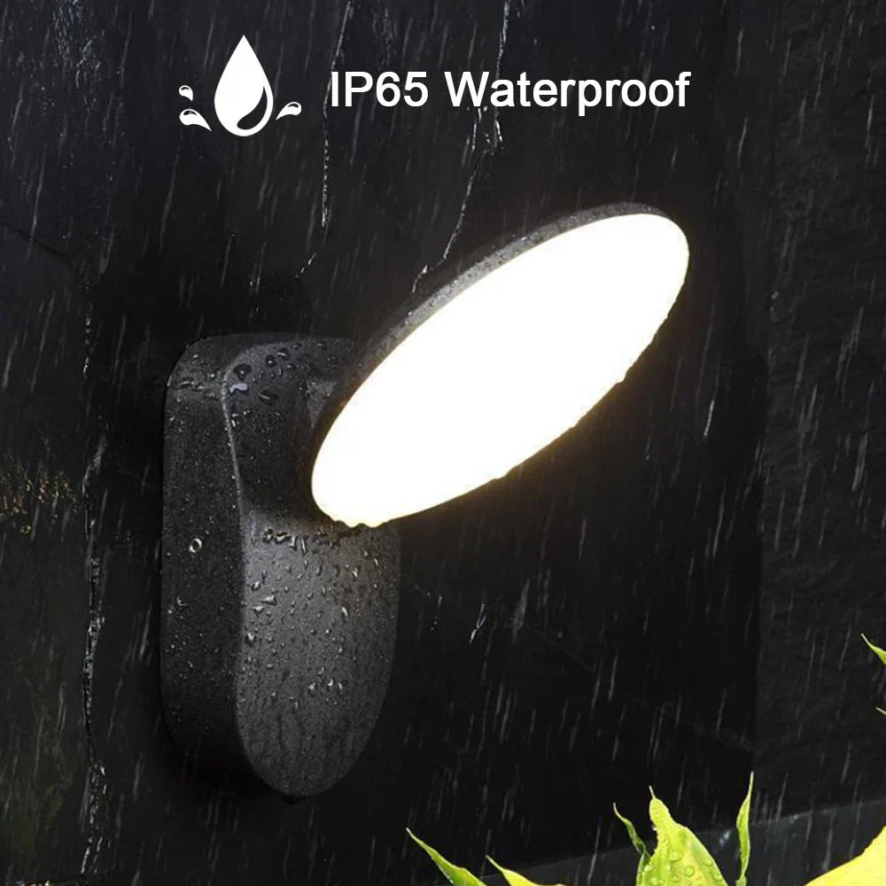 LED Buitenlamp met Bewegingssensor – Waterdichte Gevelverlichting voor Tuin en Oprit (12W PIR)