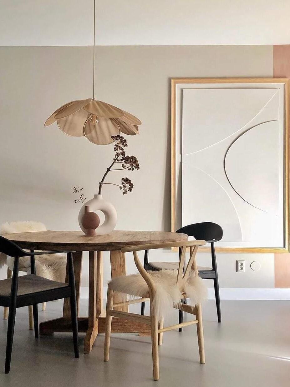 Bloom Leaf Hanglamp – Elegante Bloemvormige Verlichting met Natuurlijke Accenten