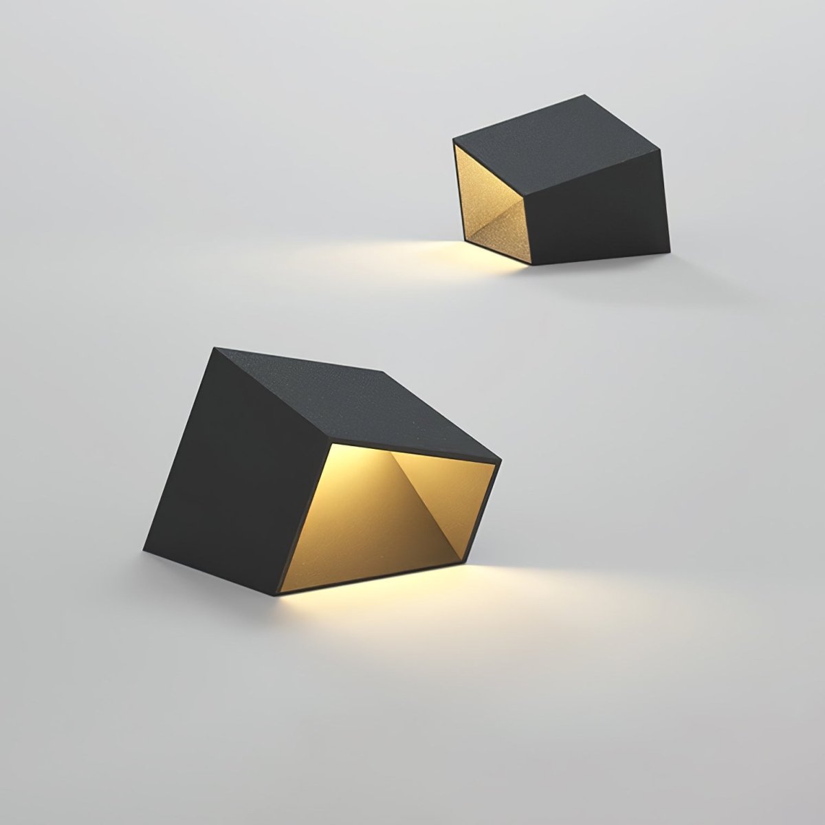 Luno Solar LED Buitenlamp – Kubusvormige Grondspot voor Minimalistische Tuinverlichting