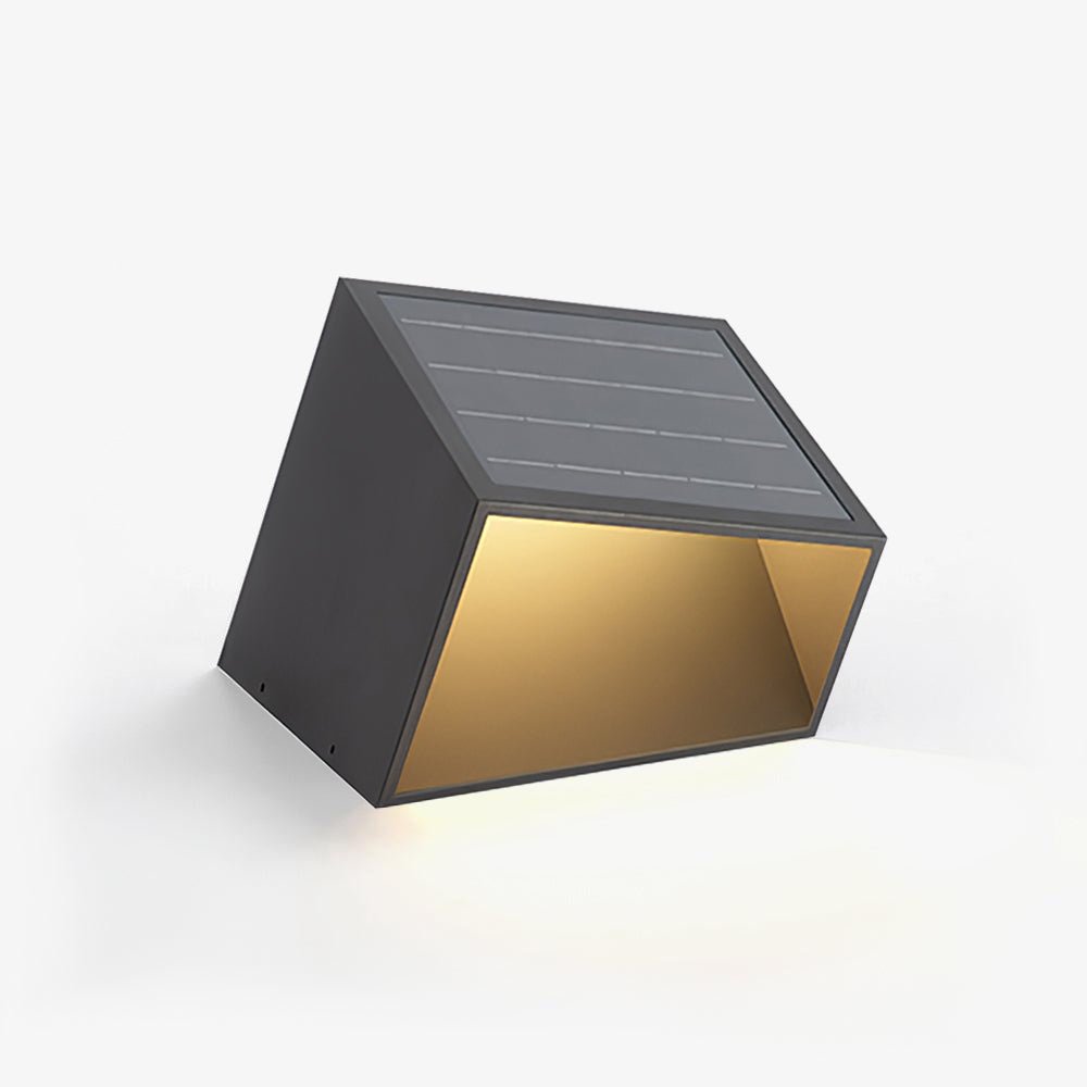 Luno Solar LED Buitenlamp – Kubusvormige Grondspot voor Minimalistische Tuinverlichting