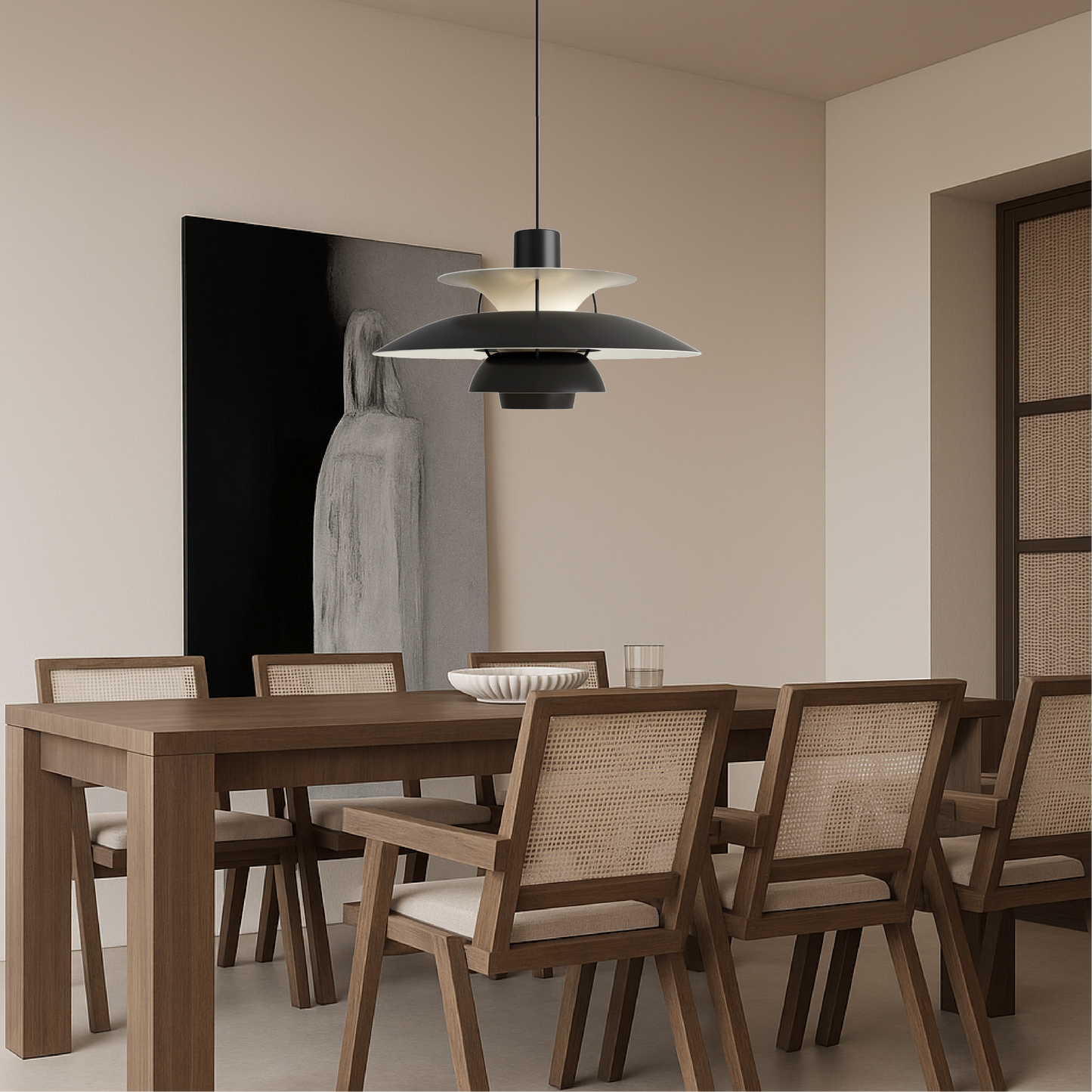 Multilayer Hanglamp – Driedelige Deens Designlamp van Aluminium | Moderne LED Hangverlichting voor Eettafel, Keuken of Woonkamer
