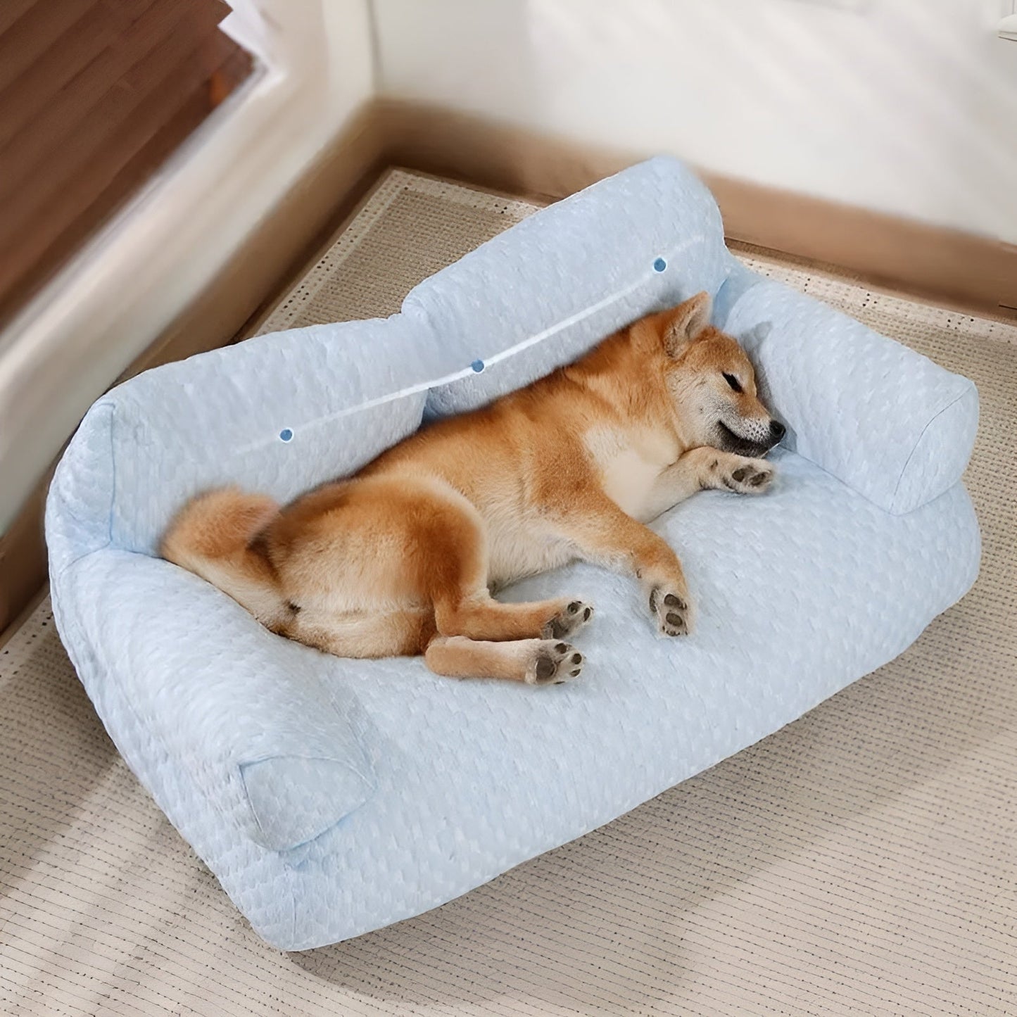 Wasbaar Orthopedisch Pluche Hondenbed - CozyPaws™