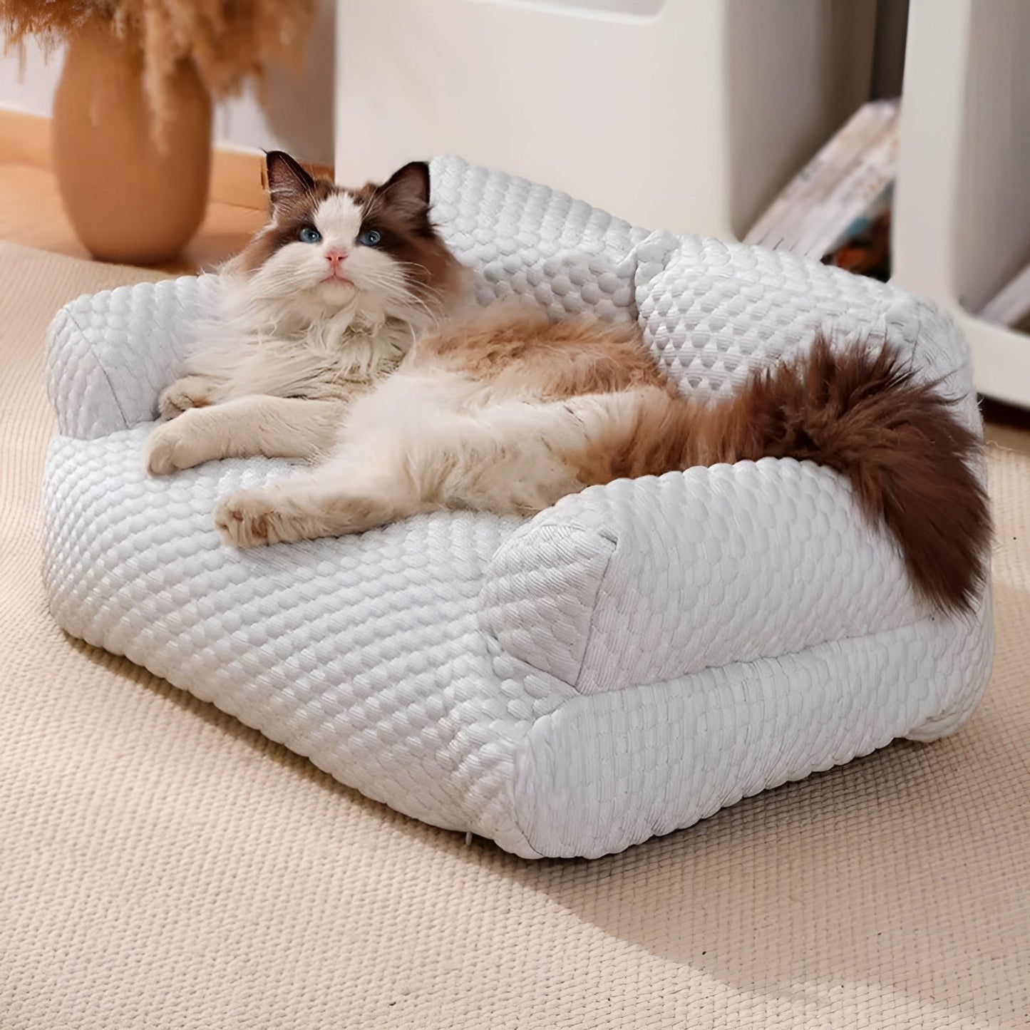 Wasbaar Orthopedisch Pluche Hondenbed - CozyPaws™