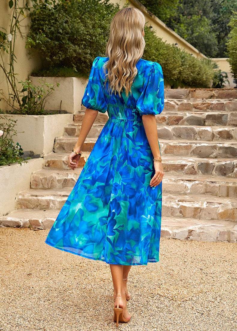 Emma | Elegante V-hals Maxi-jurk 5