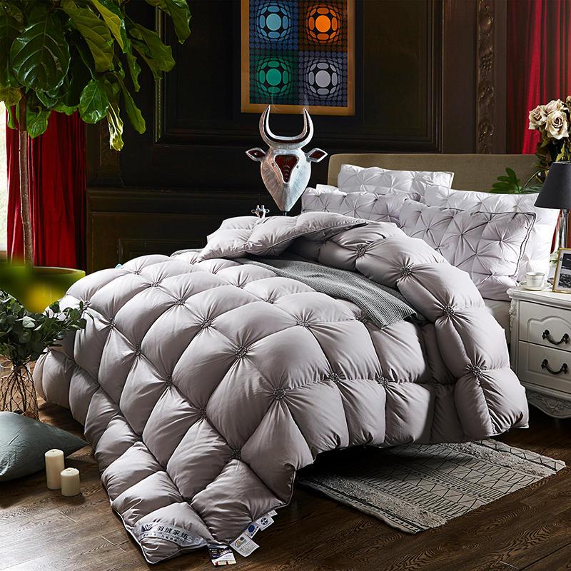 Luxe 100% Ganzendons Dekbed - Zacht, Warm en Hypoallergeen Pluche