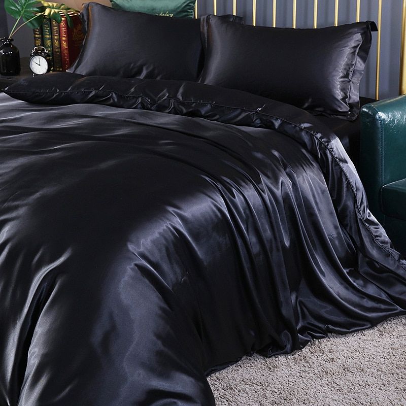 SilkLuxe Satijnen Beddengoed Set – Zacht, Ademend & Luxe Slaapcomfort voor Elke Nacht