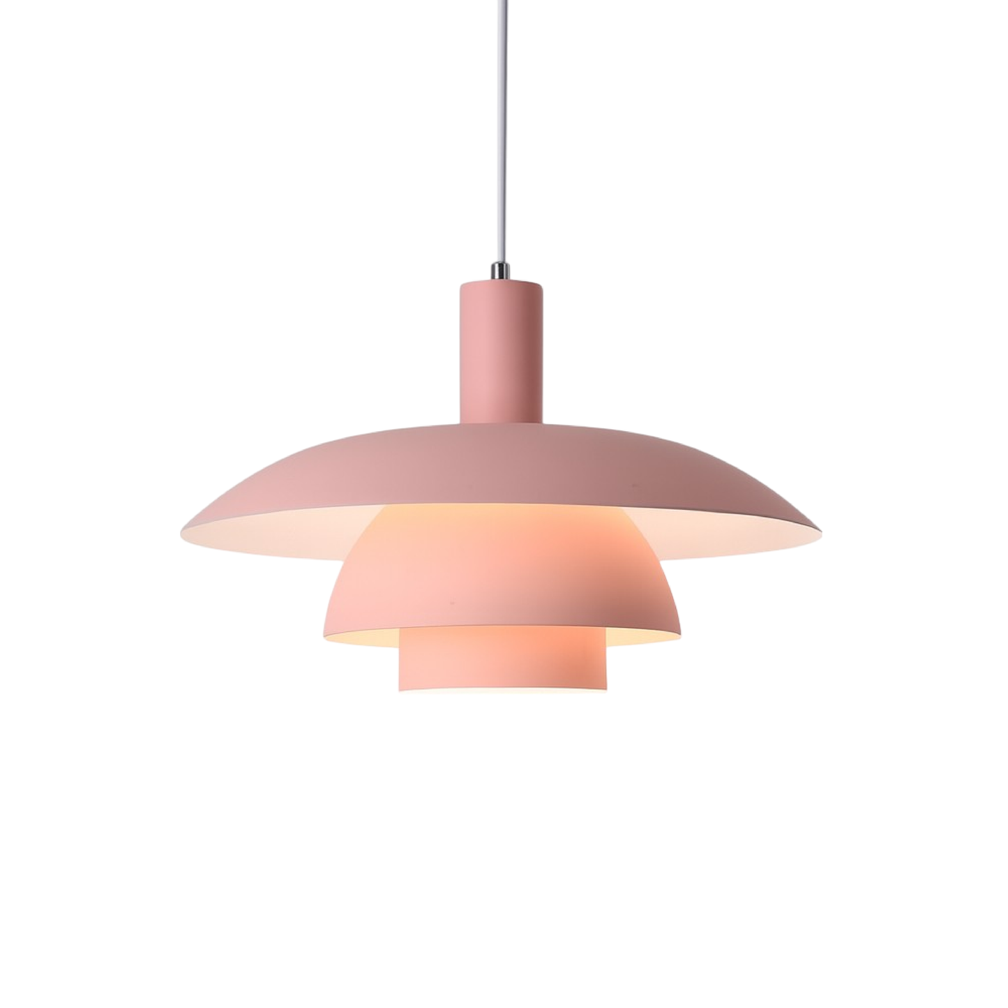 Hanglamp in Scandinavische Stijl – Irda | Metalen Pendellamp met Dimbare LED voor Eettafel, Keuken of Woonkamer