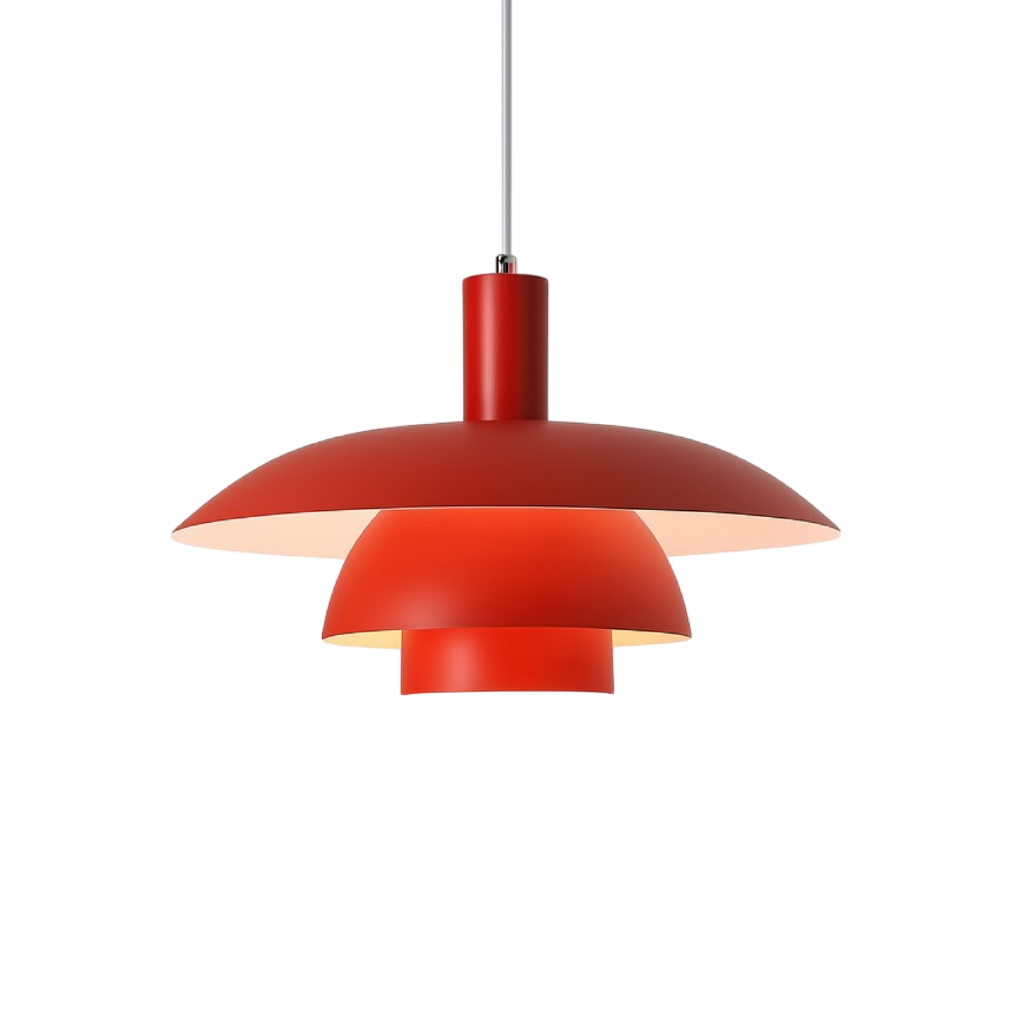 Hanglamp in Scandinavische Stijl – Irda | Metalen Pendellamp met Dimbare LED voor Eettafel, Keuken of Woonkamer
