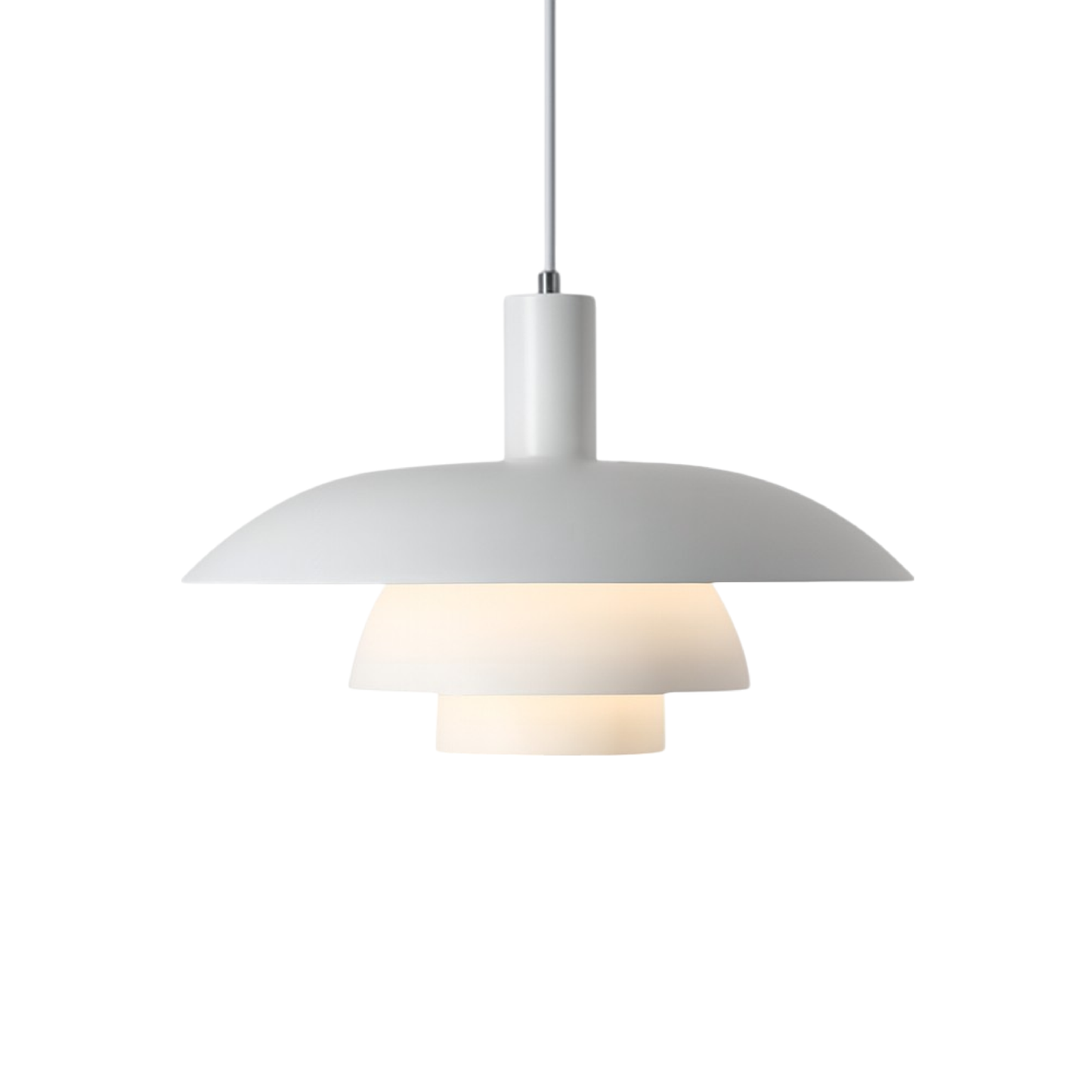 Hanglamp in Scandinavische Stijl – Irda | Metalen Pendellamp met Dimbare LED voor Eettafel, Keuken of Woonkamer