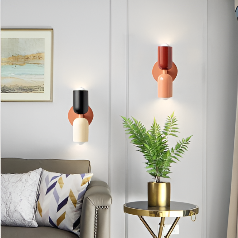 Scandinavische Tweezijdige LED Wandlamp - Modern Tablet Design voor Stijlvolle Muurverlichting