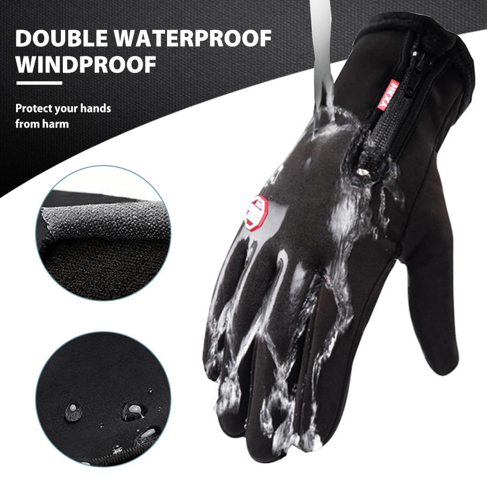 Thermische Winterhandschoenen met Antislip Grip – Warme Fleece Binnenvoering voor Fietsen, Hardlopen & Wintersport | Unisex – Maat S t/m XL