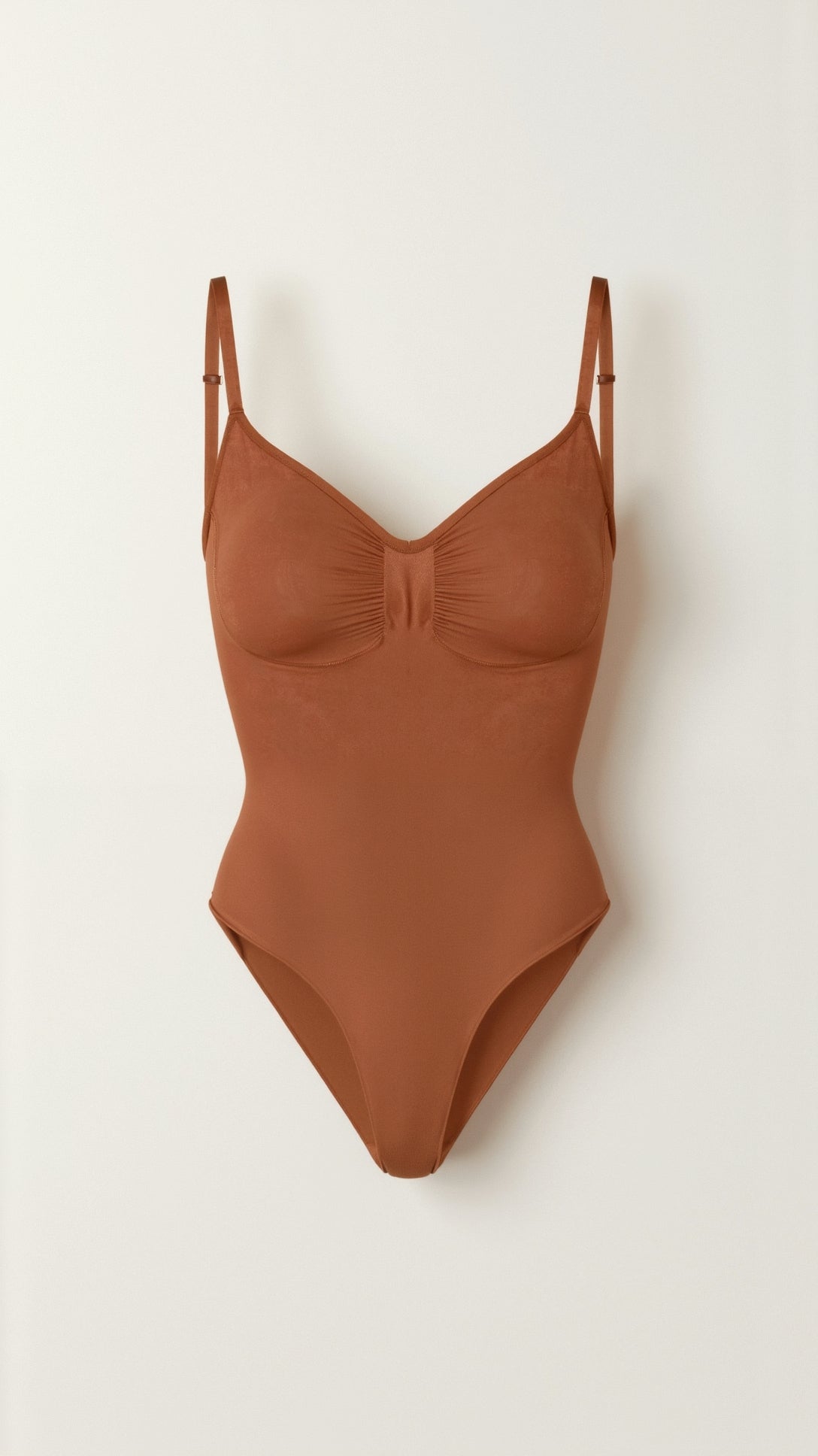 Ultra-zachte naadloze thong-bodysuit