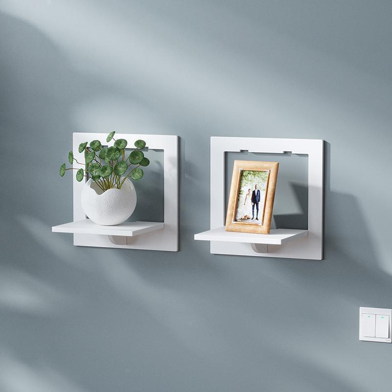 Set van 2 Wandplanken – Wit