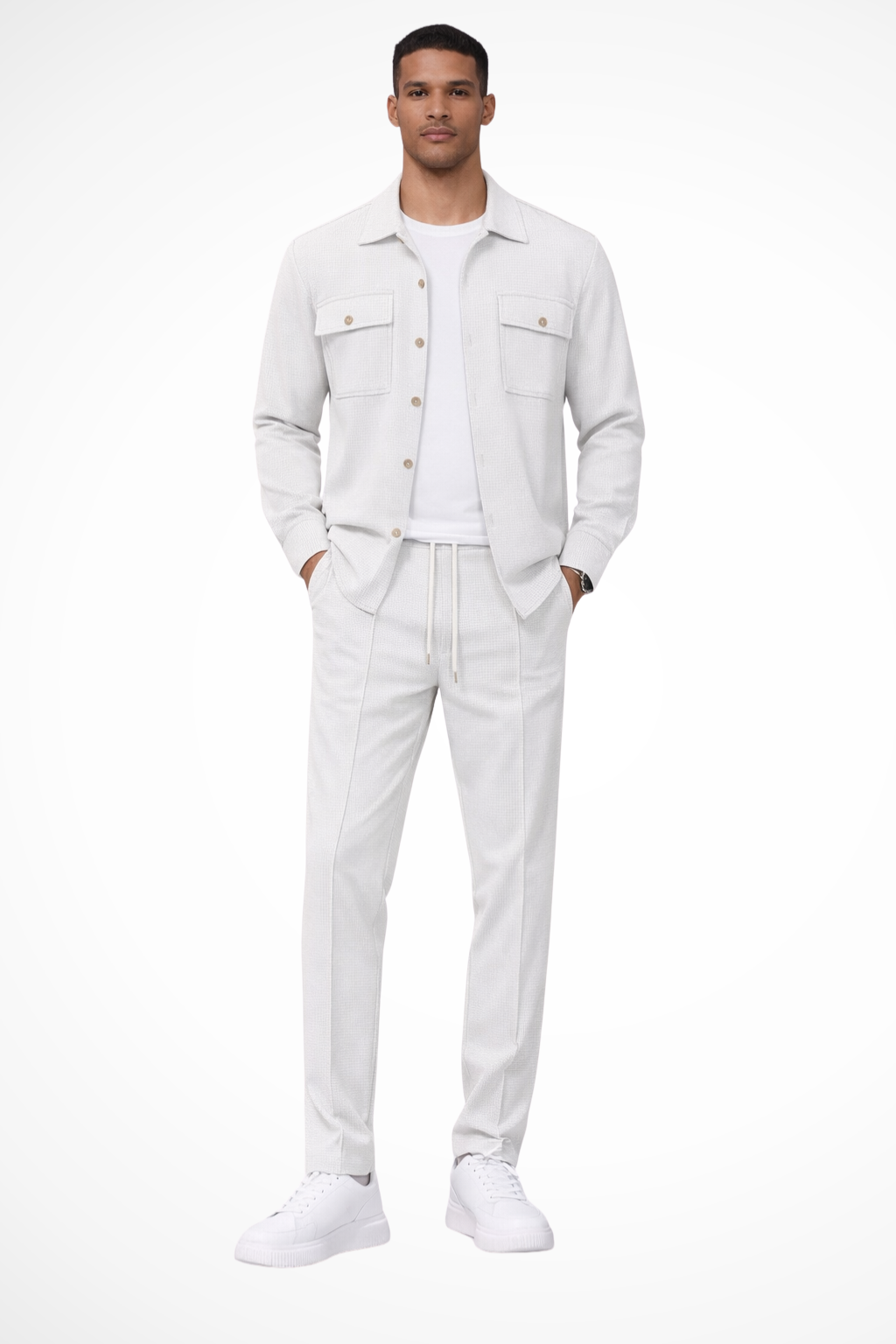 OVERSHIRT SET | Heren set – stoer, strak en moeiteloos stijlvol