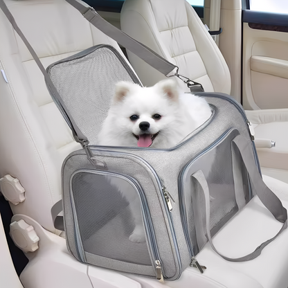 Draagtas voor Huisdieren – Lichtgewicht, Veilige & Comfortabele Reistas voor Katten en Kleine Honden