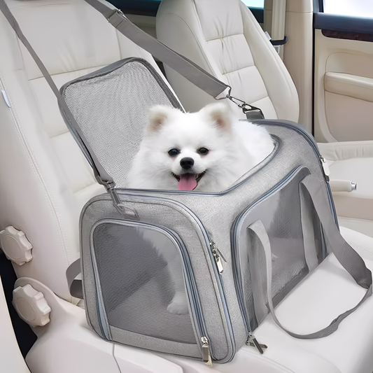 Draagtas voor Huisdieren – Lichtgewicht, Veilige & Comfortabele Reistas voor Katten en Kleine Honden
