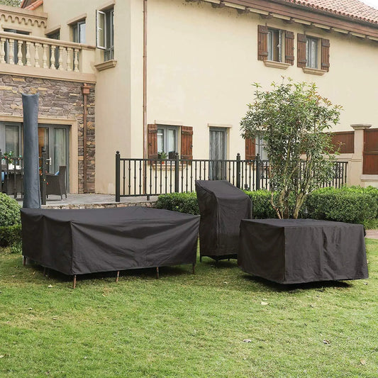 Waterdichte tuinmeubelhoes – UV-bestendig, ademend polyester voor alle seizoenen