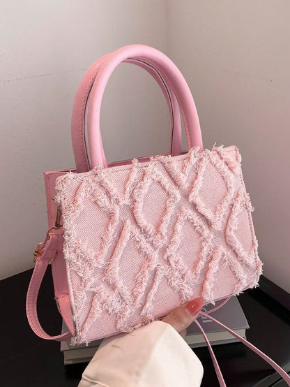 Dames avondtas – PU leer, diamant patroon, compact, luxe uitstraling