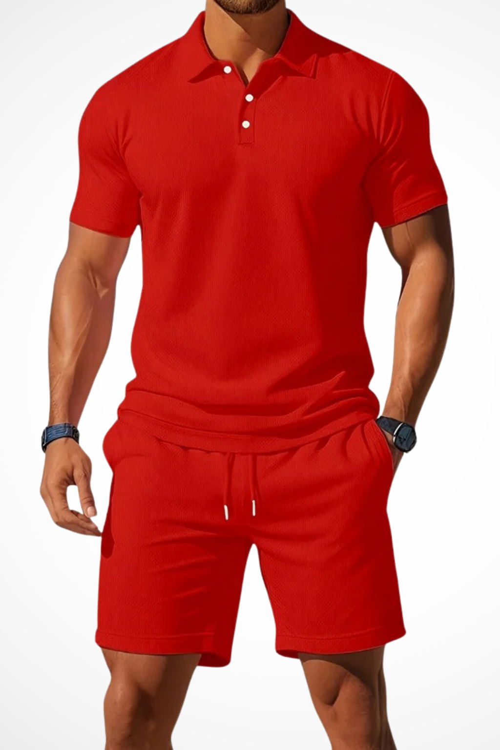 Polo Set | Zomerse heren set – stijlvol, luchtig en comfortabel