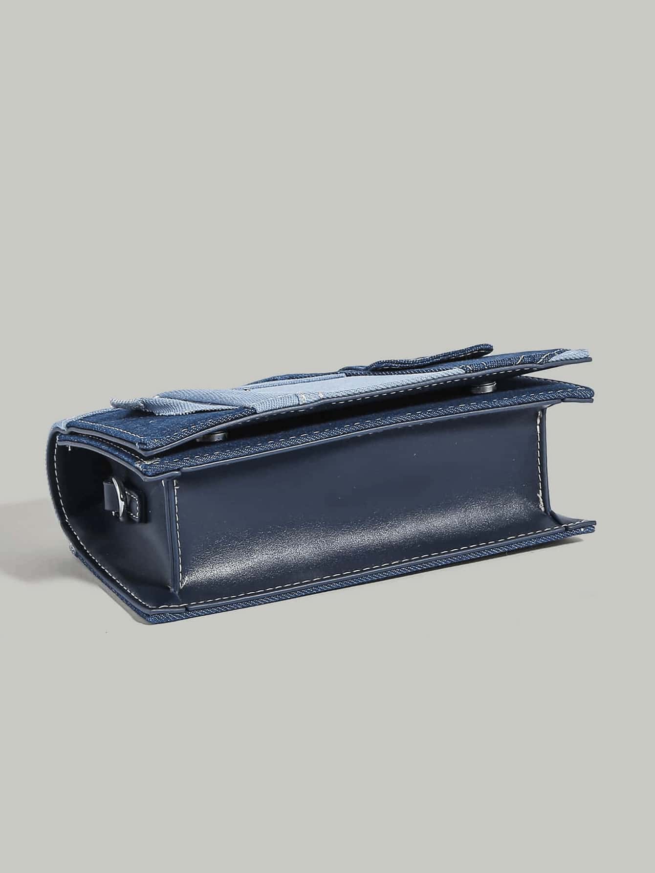 Dames schoudertas – denim, crossbody, verstelbare band, urban stijl