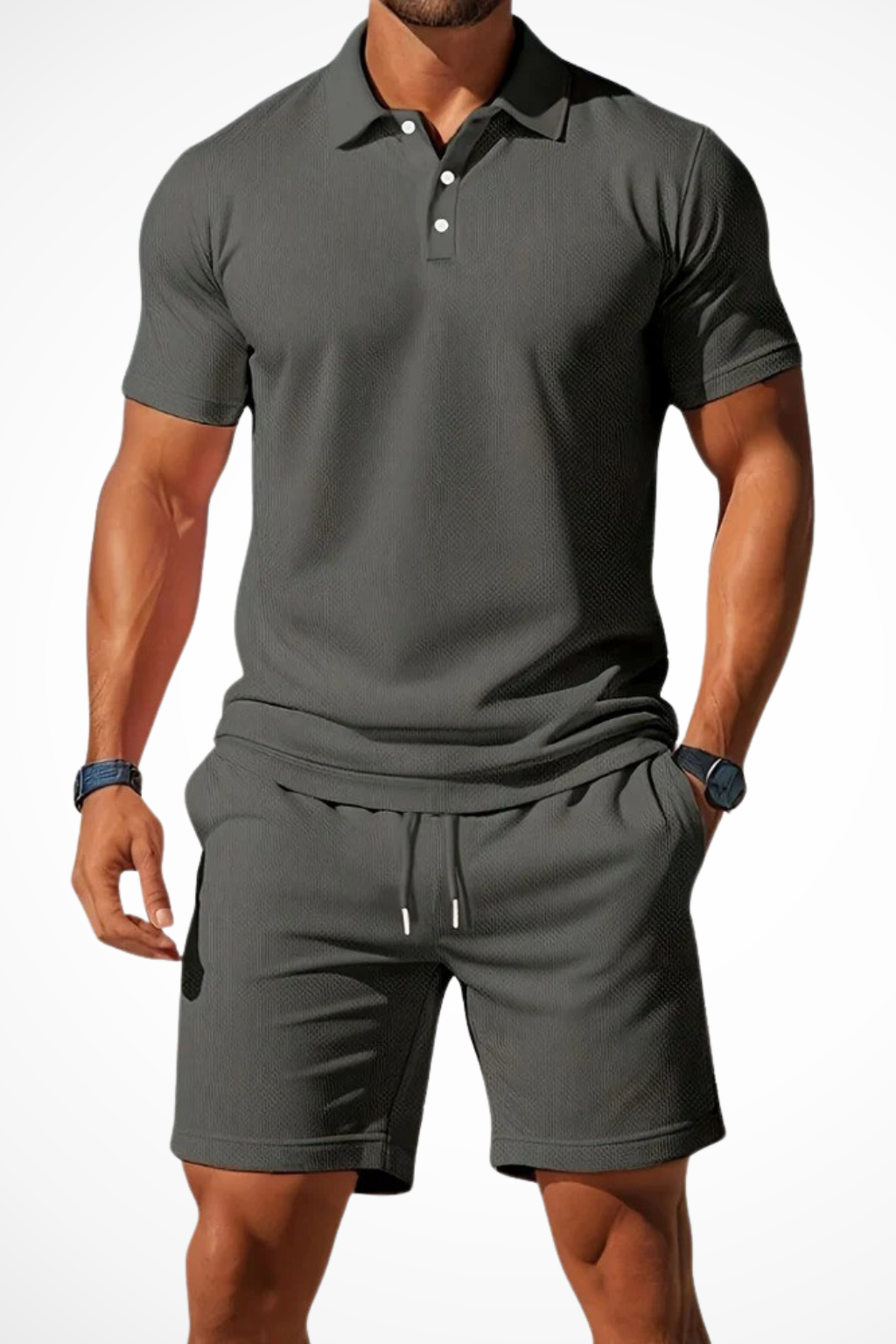 Polo Set | Zomerse heren set – stijlvol, luchtig en comfortabel