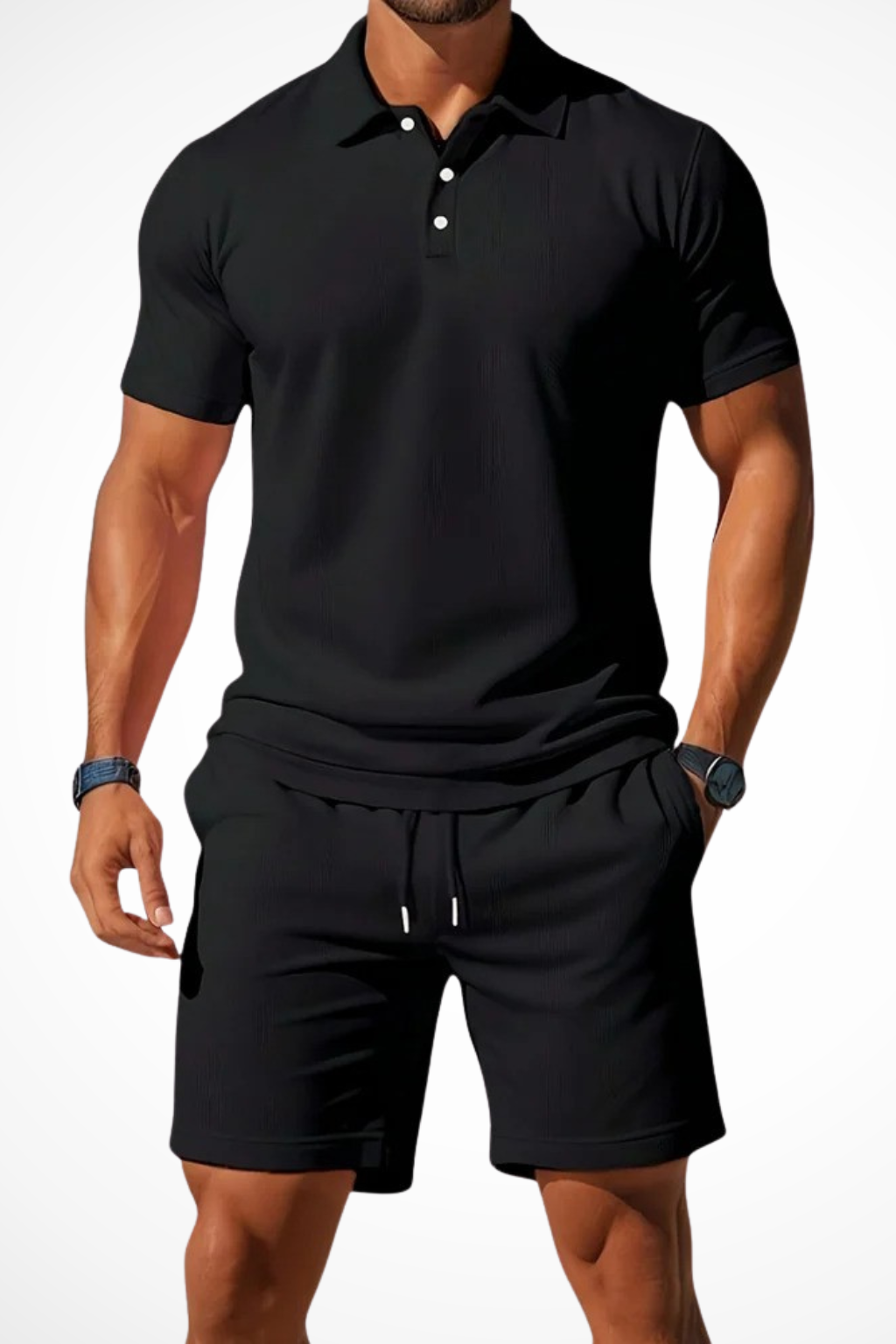 Polo Set | Zomerse heren set – stijlvol, luchtig en comfortabel